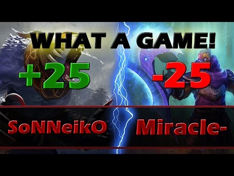 Miracle- plays Anti-Mage vs SoNNeikO as Ursa - Dota 2