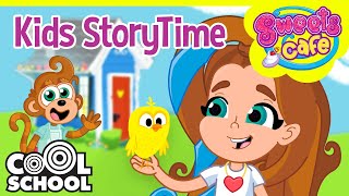 1 HOUR Kids Storytime! - 🍬SWEETS CAFE at Cool School | Little Red Riding Hood, Cinderella, and MORE!