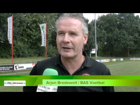 Arjen Bredewolt, trainer BAS Voetbal in Biddinghuizen