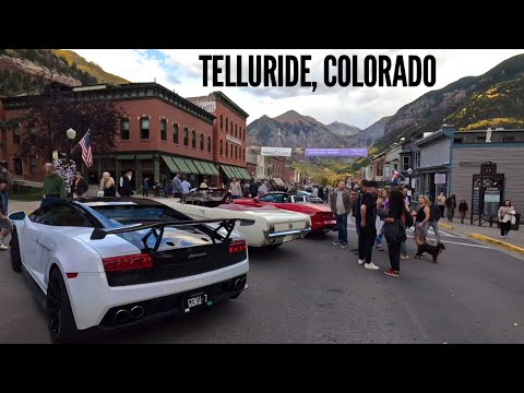 Fall Walking Tour & Rare Cars in Telluride Colorado