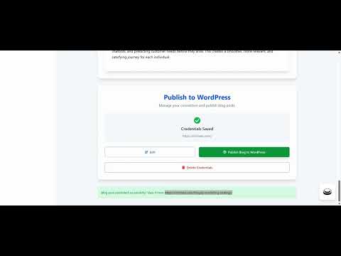 Minineo Dashboard - Create SEO-Optimized Blogs in Minutes