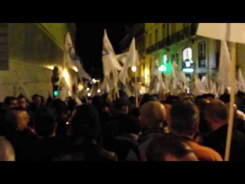 21 NOVEMBRO 2013 MANIFESTAÇÃO EM LISBOA FORÇAS SEGURANÇA