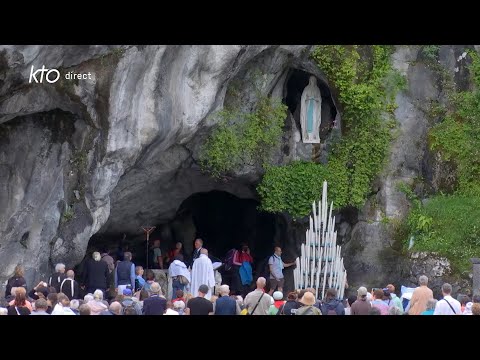 Chapelet du 19 juin 2023 à Lourdes