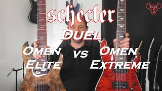Video thumbnail for Schecter Duel : Omen Elite 7 vs Omen Extreme 7 by ToroK