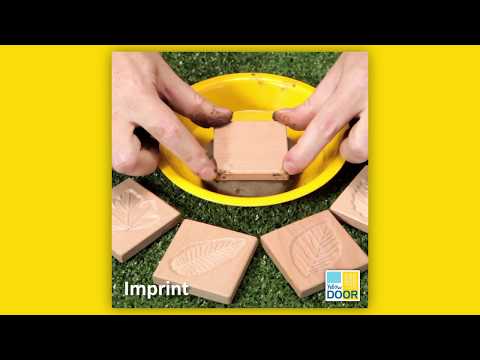 Slide 5 - Match Me: Sensory Leaf Tiles, 12 Pieces (video)