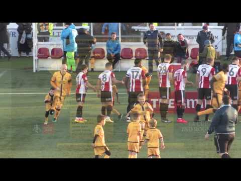 SUFCtv: Highlights Sutton United 2 Cheltenham Town 1 FA Cup 2rd 3/12/16