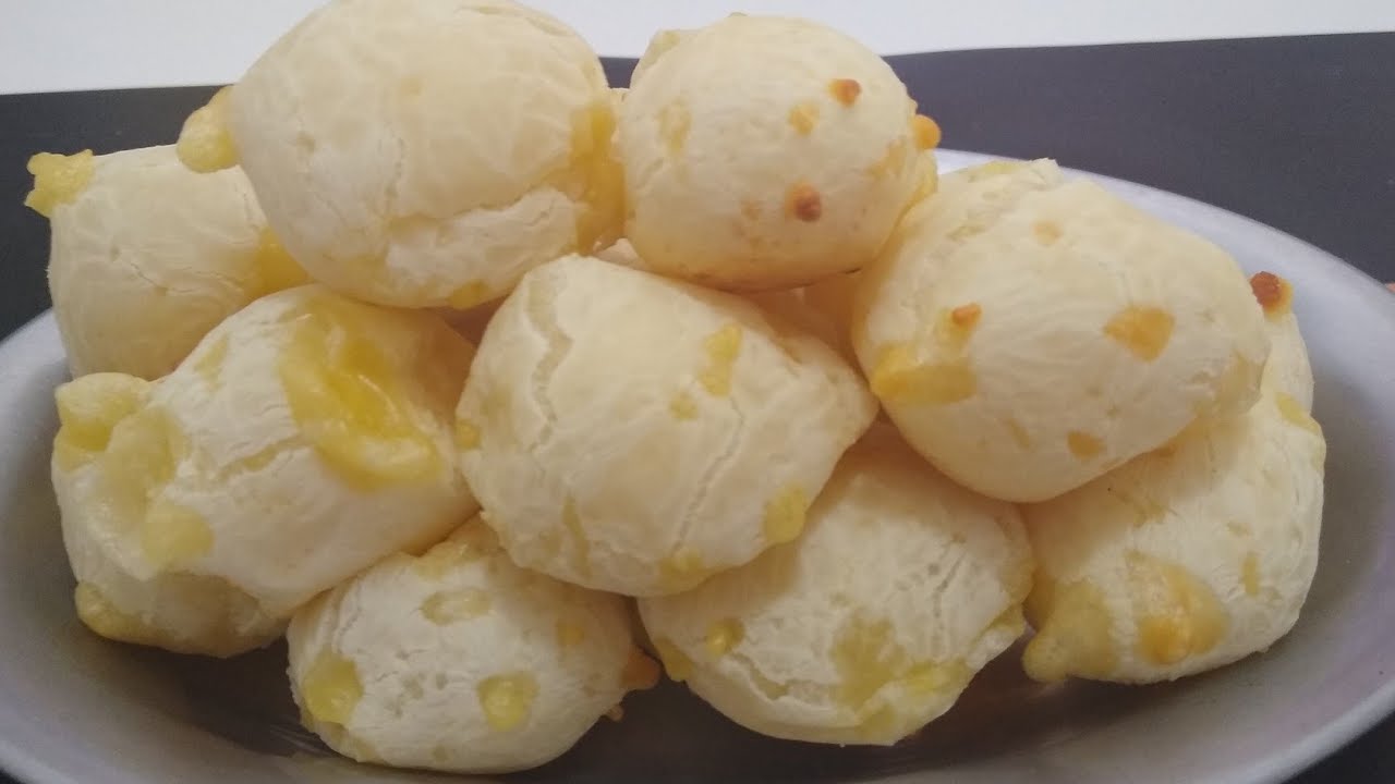 PÃO DE QUEIJO DE CREME DE LEITE - APENAS 3 INGREDIENTES