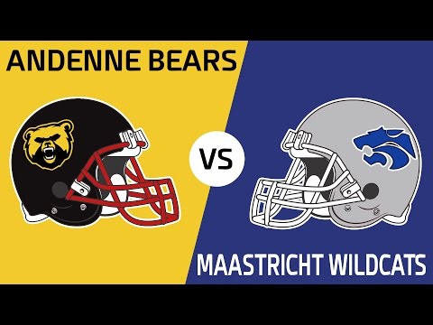[Preseason] Maastricht Wildcats @ Andenne Bears