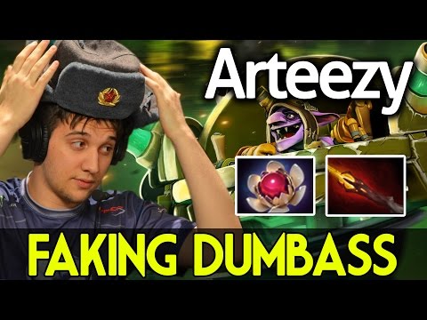 Arteezy Dota 2 [Timbersaw] Faking Dumbass