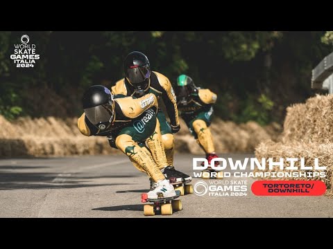 The craziest race is the Downhill World Championships 2024 inside WSG2024.