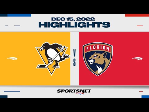 NHL Highlights | Penguins vs. Panthers - December 15, 2022