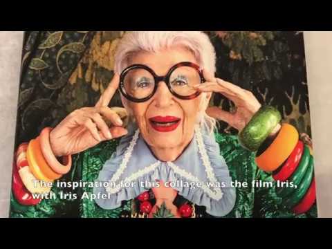 GelliArtsartist Linda Brun - Gelli Arts® Collage using Gel prints