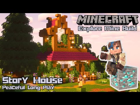 Lems Mine & Craft - Relaxing Minecraft LongPlay - Terrasse House 1.20.1 [No Commentary]