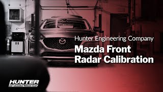 ADAS calibrations: Mazda front radar calibration