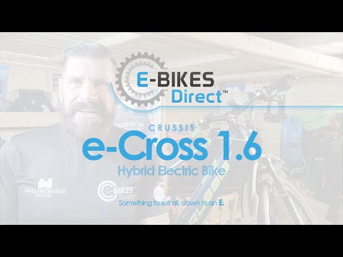 Crussis e-Cross 1.6 Hybrid Trekking Electric Bike - BREAKING BOUNDARIES, NOT THE BANK!