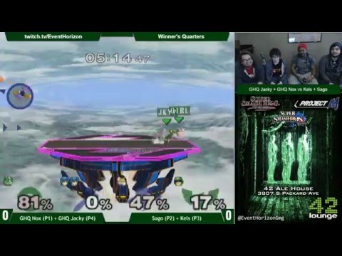 Construct 48 - GHQ Nox + GHQ Jacky vs Sago + Kels - Melee Doubles WQ