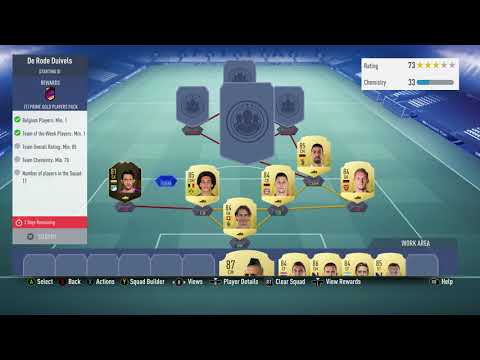 FUT 19 - SBC - Live - Flashback Kompany - De Rode Duivels - Cheap & No Loyalty - Walk out packed