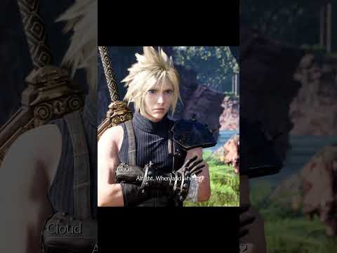 Aerith gets jealous of Cissnei and Cloud | Final Fantasy 7 Rebirth