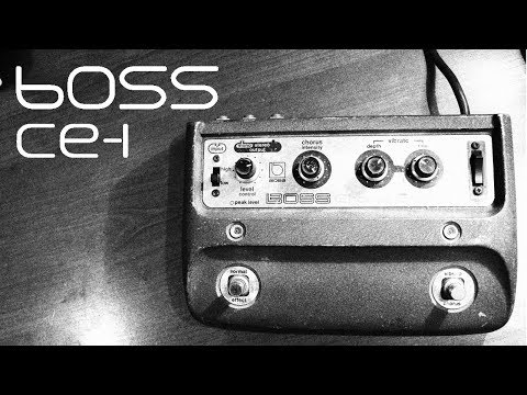 Boss CE-1 Chorus Ensemble Demo