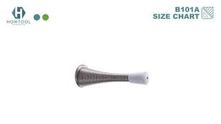 High Quality Flexible Wall Mount Spring Door Stopper