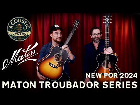 Обзор электроакустических гитар Maton Troubadour