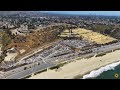 Palisades Aerial Media： Pacific Palisades Fire – El Medio Bluffs Area (V43).webm