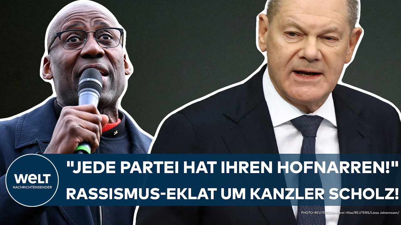 OLAF SCHOLZ: "Jede Partei hat ihren Hofnarren!" Rassismus-Eklat um Kanzler! Augenzeuge: So war es!