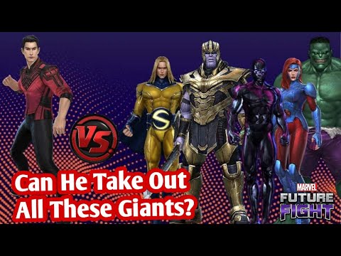 How Good is Shang Chi in Timeline Battle with Low Build | Marvel Future Fight