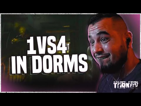 1vs4 IN DORMS - Escape From Tarkov