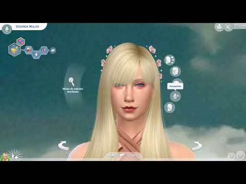 the sims 4 premium cc download girl Segunda Muller by Bonita100 Cas Video Preview