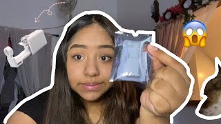piercing my nose!! | Amazon Kit