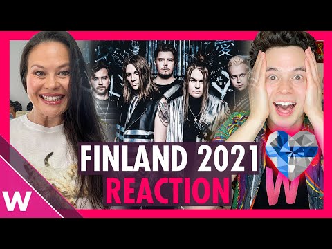 Finland Eurovision 2021 Reaction | Blind Channel "Dark Side"