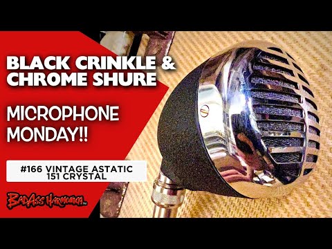 Best Blues Harmonica Microphone | Vintage Shure Bullet Crystal Jam Harp -  Microphone Monday 166