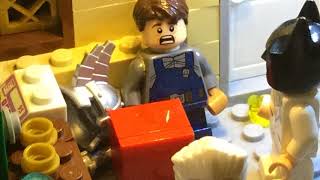 The Christmas shoes music video in Lego