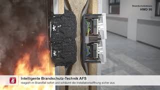 Brandschutzdosen HWD 90 - Jetzt auch für Holztafel- und Holzrahmenbau - Trailer