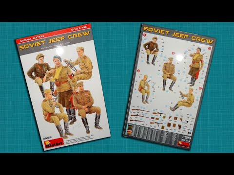 Сборная модель: Экипаж джипа (Miniart 35313) 1:35