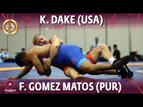 Kyle Douglas Dake (USA) vs Franklin Gomez Matos (PUR) - Final // Pan-American Championships 2022