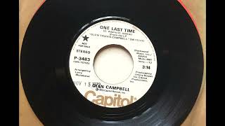 One Last Time , Glen Campbell , 1972