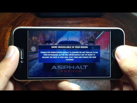 How To Fix Asphalt 9 Unavailable in Your Region (Part2)