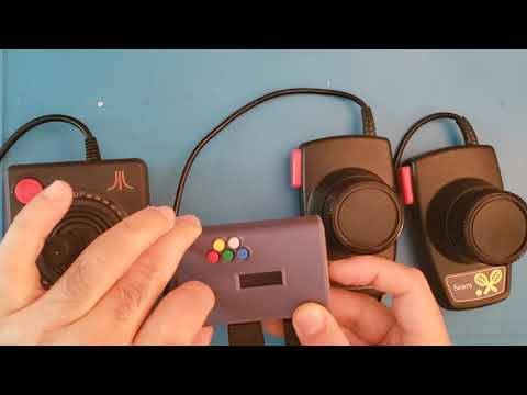 Bluetooth Atari Retro Joystick and Paddle wireless adapter