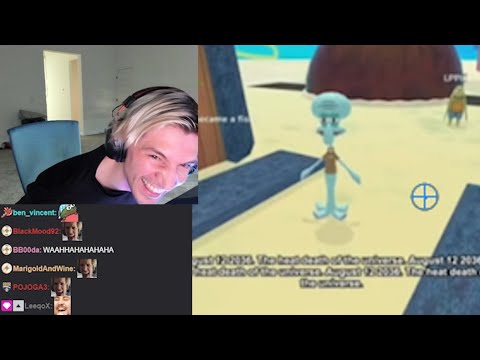 xQc Dies Laughing at AUGUST 12 - 2036