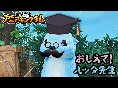 【冒険大陸 アニアキングダム】 ショートストーリー「おしえて！ルッタ先生」