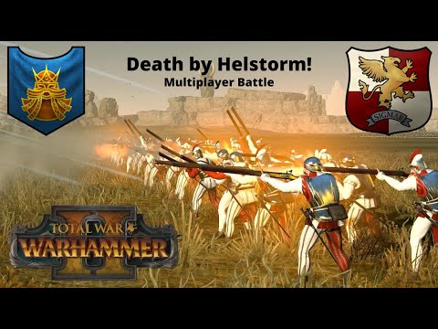 Total War Warhammer 2 - Empire Vs Dwarfs - Death by Helstorm!