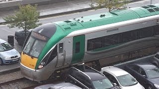 preview picture of video 'IE 22000 Class Intercity Train number 22205 - Wexford Town'