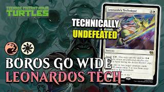 โ๏ธ๐ฅ BOROS LEONARDO TECHNIQUE WENT 5-0 IN EARLY ACCESS | MTG ARENA Standard TMT Ninja Turtles