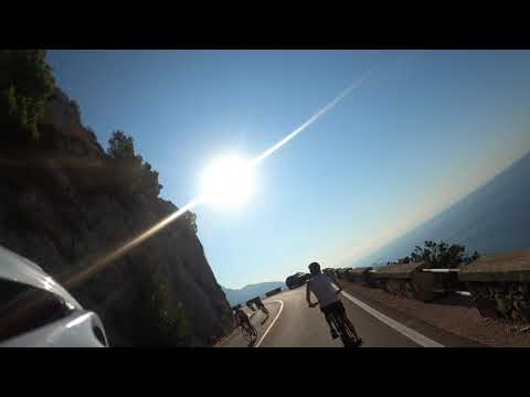 VIDEO: AMALFI coast to POSITANO on eBIKE . AUG. 22