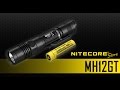 (Discontinued) NITECORE MH12GT 1000 Lumen Long Throw Rechargeable Flashlight - MH12 Upgrade