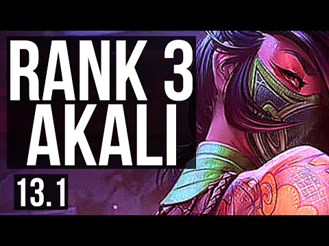 AKALI vs JAX (TOP) | Rank 3 Akali, Godlike, 15/4/7, Rank 14 | EUW Challenger | 13.1