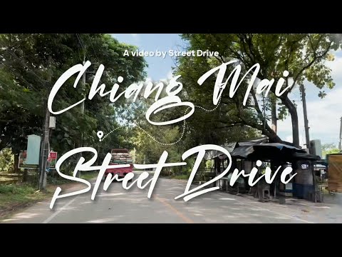 Chiang Mai City Drive | Somphot Chiang Mai 700 Pi Rd para Ban Mae Du Alley - outubro de 2023 |