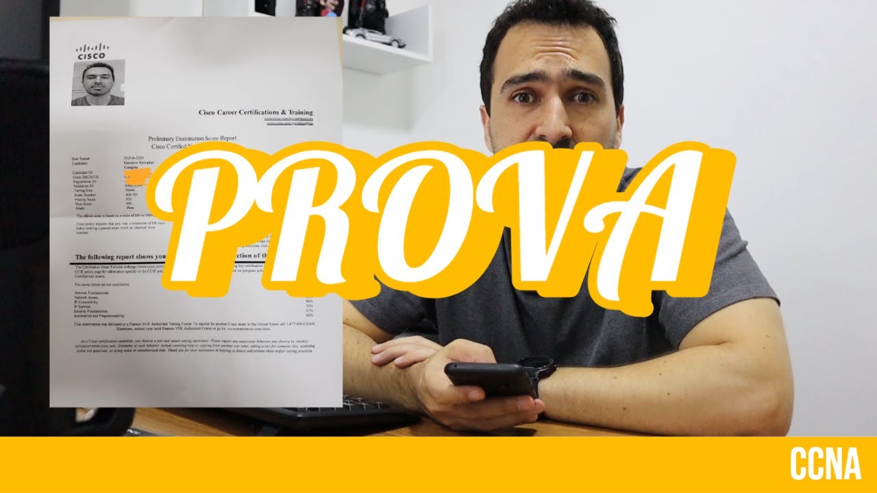 Fiz o Novo CCNA!!! (Exame 200-301)